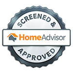 Akino’s Painting Home Services’ Screened & Approved by Home Advisor Badge